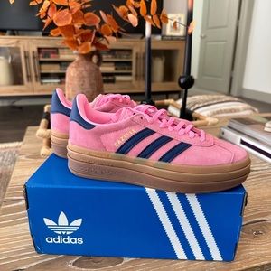 Wmns Gazelle Bold 'Pink Glow Gum'
